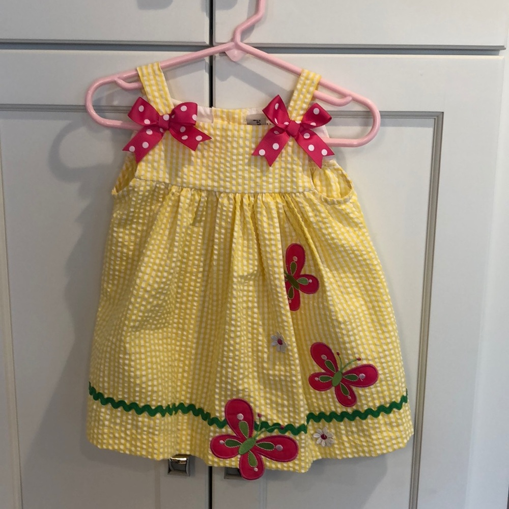Baby butterfly sundress